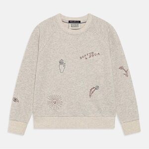 Scotch & Soda Embroidered Sweatshirt - XS